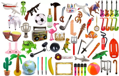 Inflatable blow toys - blow, fancy