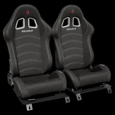 Mazda MX5 Mk1/2/2.5 Black Kehala Reclining Bucket Seats