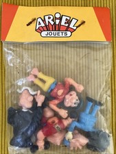 Vintage set of four 1970s Dutch WEIRD-OHS figures with packaging by Ariel Toys 1