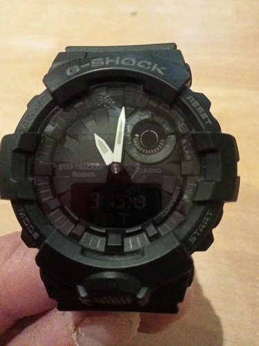 Casio shock 6mm black - casio, g-shock