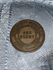 Masonic Token Coin Penny