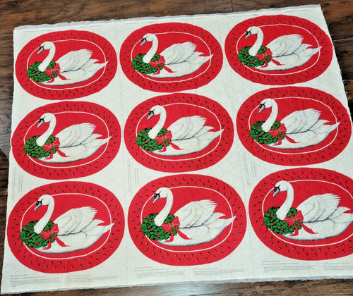 Cut sew placemat panels a - cut, "a