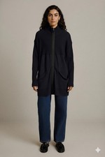 Sarah Pacini Black Long Zip