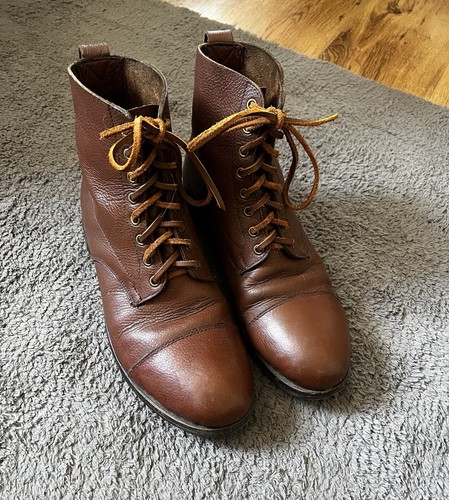 Brown leather officers ammo - leather,