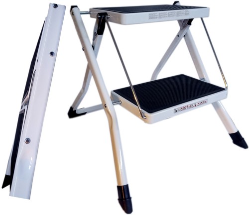Folding double step steel - double,