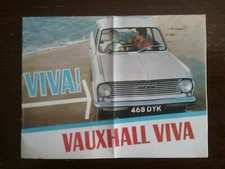 VAUXHALL VIVA CAR BROCHURE  