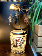 Metal Spinners Rotating Tea Light Candle Candle Stand DIY Assembling fairy