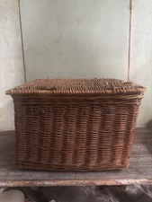 Antique Vintage Wicker Linen
