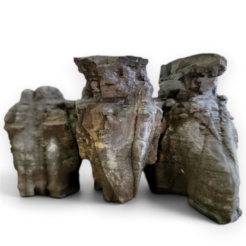 Suiseki natural stone valley - natural,