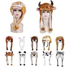 Funny Cute Plush Animal Winter