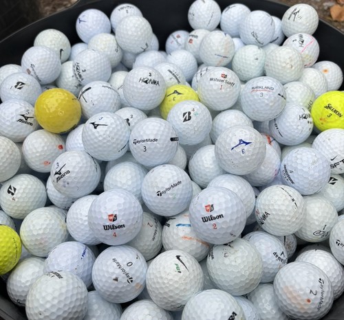 Mixed golf balls a - balls,
