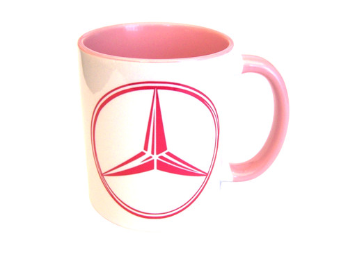 Mercedes benz logo pink - mercedes,