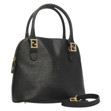 FENDI Hand Bag Leather 2way