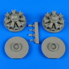 Quickboost (by Aires) 48554 1:48  B-25 Mitchell engines