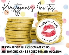 PERSONALISED CHOCOLATE COINS