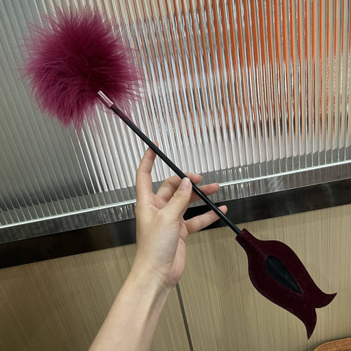 Tickler feather whip spanking - tickler,