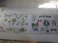 2 Laminated Tattoo Flash
