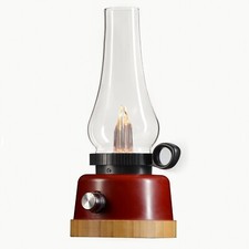 Oil Lamp Style Rechargeable