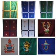 Tibetan buddhist endless knot - tibetan,