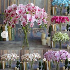 2X Artificial Butterfly Orchid