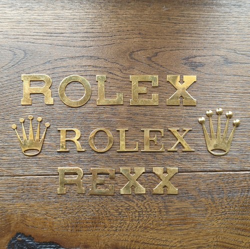 Job lot rolex sign letters - lot,