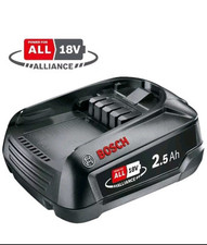 BOSCH DIY 18v 2.5AH Li-ion