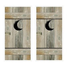 Beistle Outhouse Door Covers 2