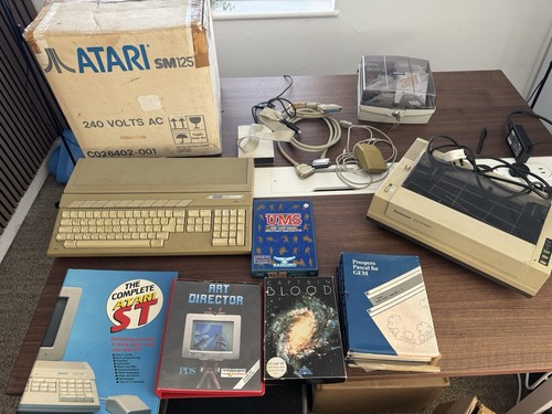 Atari sm125 and - sm125, computer