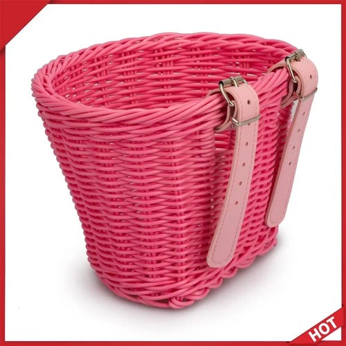 Wicker bike bicycle basket - wicker,