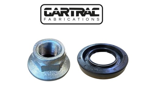 Atlas axle pinion nut genuine - axle, (genuine