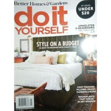 DO IT YOURSELF bh&g STYLE ON A BUDGET 27 ideas under $20 UPHOLSTER HEADBOARD