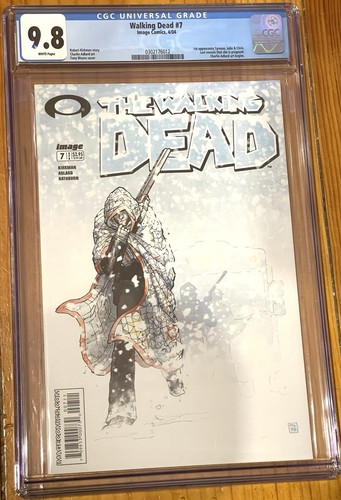 The walking dead cgc 9 - #7, 9.8
