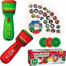2 Pack Christmas Flashlight