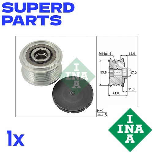 Alternator pulley fits - pulley, ds