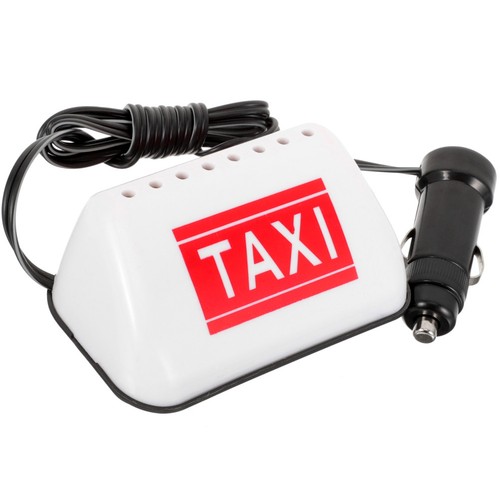 Taxi illuminated sign truck - illuminated,