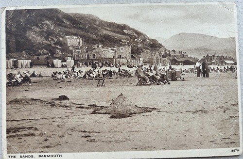 Barmouth sands postcard beach - barmouth,