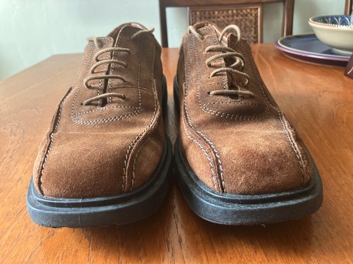 Rohde men brown suede laceup - men's,