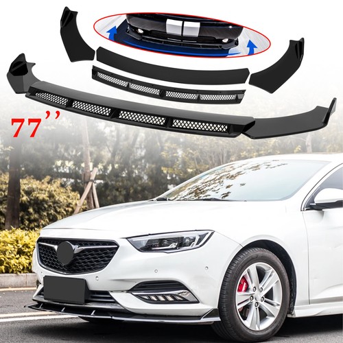 Gloss front bumper lip - bumper,