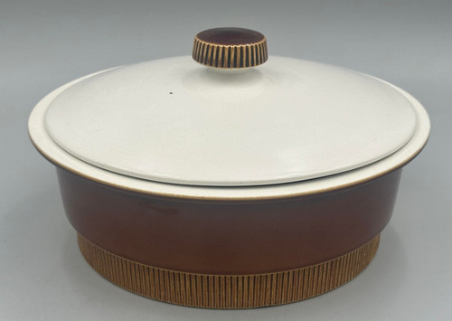 Poole pottery chestnut - pottery,