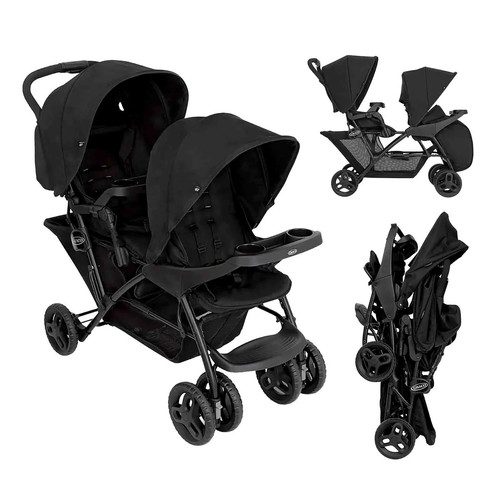 Double tandem pushchair graco - double,