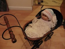 Antique Victorian / Edwardian Style Pram and Accessories