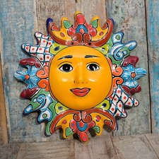Mexican Talavera Wall Sun