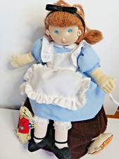 Alice in Wonderland 12" Topsy Turvy Flip Doll Red Queen Mad Hatter 