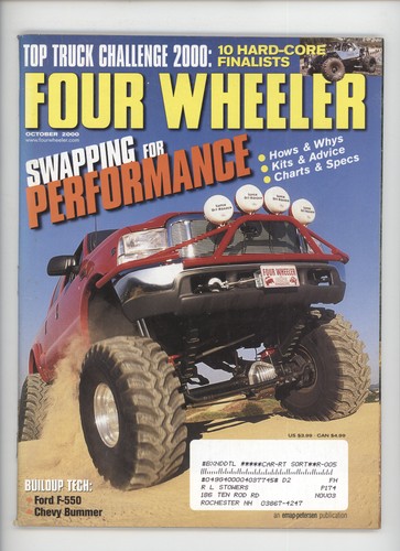 Four wheeler october - wheeler, 2000
