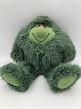 Vintage BBC Muzzy Language Green Monster Plush About 30cm Tall