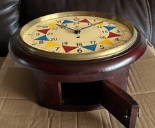 Large RAF Sector Fusee Wall Clock , Working condition 