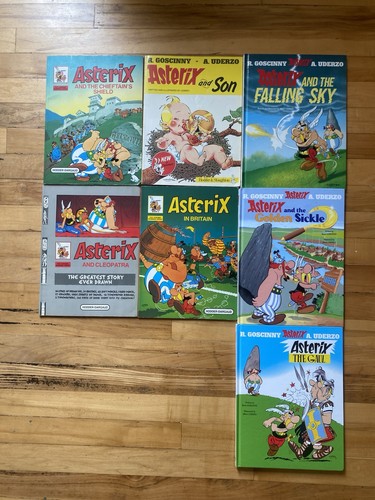 Asterix books hardback - books, 3
