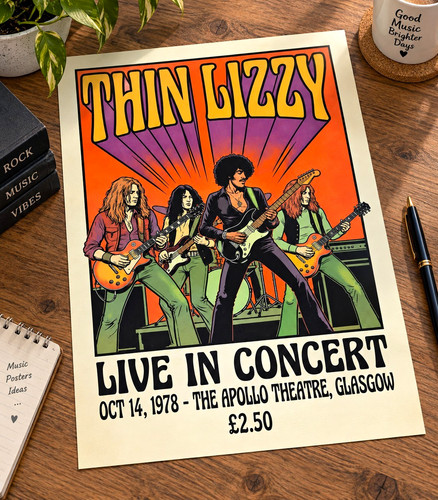 Thin lizzy live concert - lizzy,