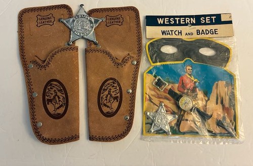 Vtg lot toy western sets - vtg,