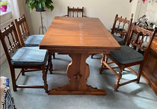 Ercol dining table - ercol, 6